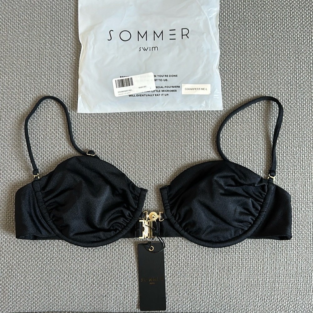 Sommer Swim Harper Balconette Swimsuit Bikini Top